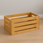 Cos depozitare 5Five din bambus masiv, 15x31x15 cm, natur