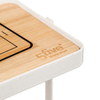 Suport hartie igienica 5Five cu raft depozitare, otel, 18x12x59 cm, alb