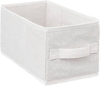 Dulap 5Five Tidy Box cu 5 rafturi, carton presat si bambus, 33x19x78 cm, bej