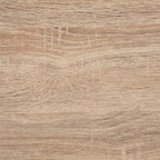 Masuta cafea 5Five Aliaj cu design rectangular, finisaj stejar, 100x40x50 cm, bej