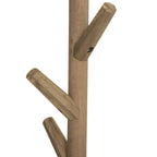 Cuier Atmosphera Wild cu 7 agatatori, lemn si MDF, 39x39x178 cm, maro