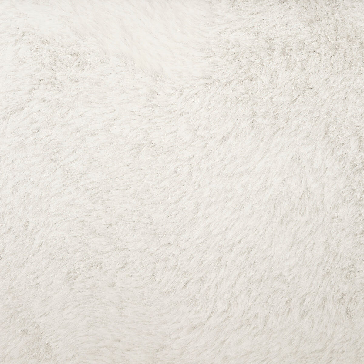 Taburet pliabil Atmosphera Ezzio cu spatiu depozitare, 38x38x38 cm, blana artificiala, alb