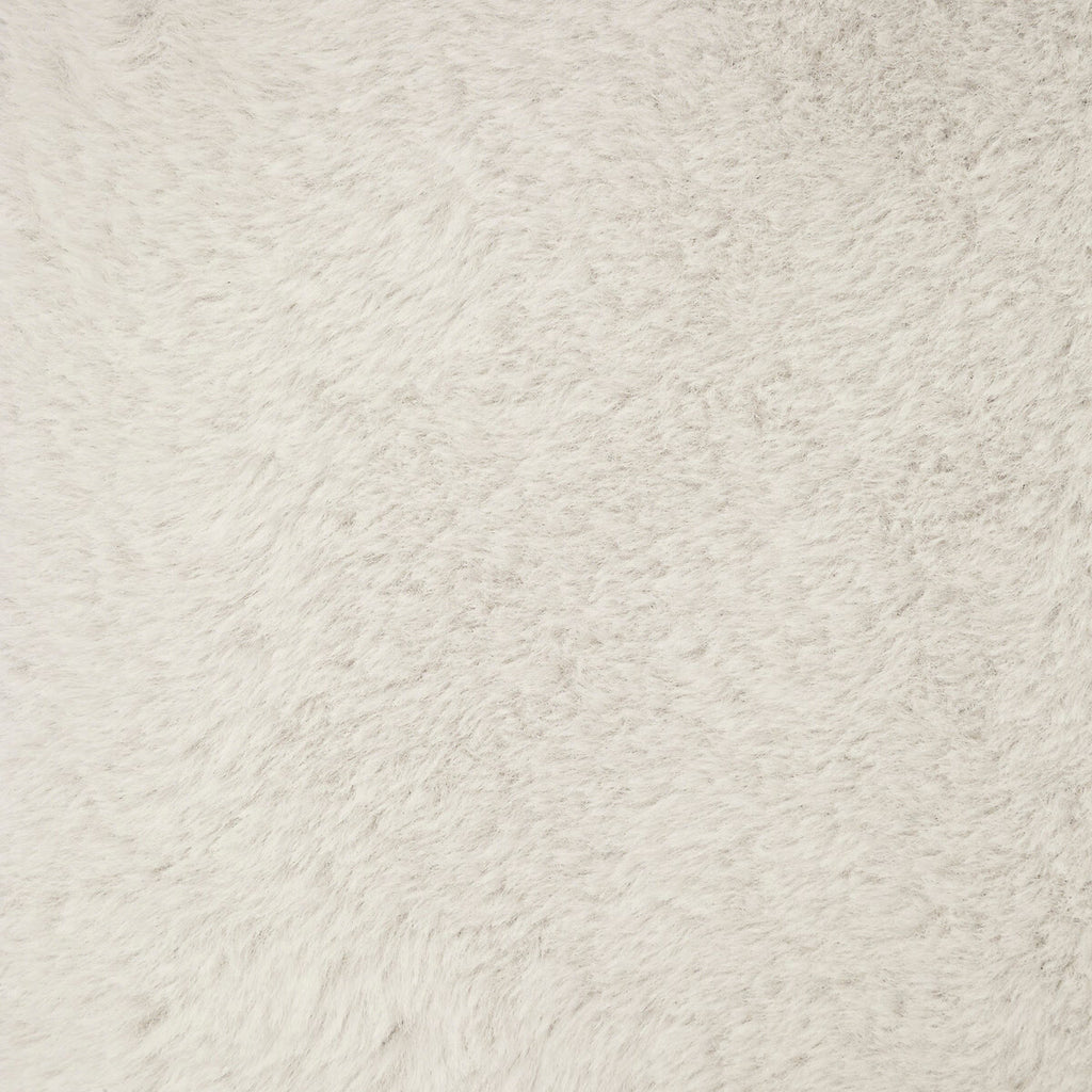 Taburet pliabil Atmosphera Ezzio cu depozitare, 76x38x38 cm, blana artificiala, alb