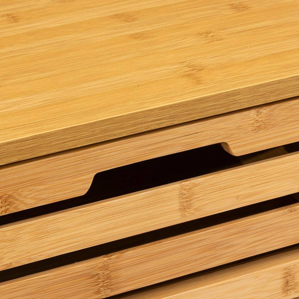 Comoda 5Five Sicela cu 4 sertare, bambus, 40x30x98 cm, natur