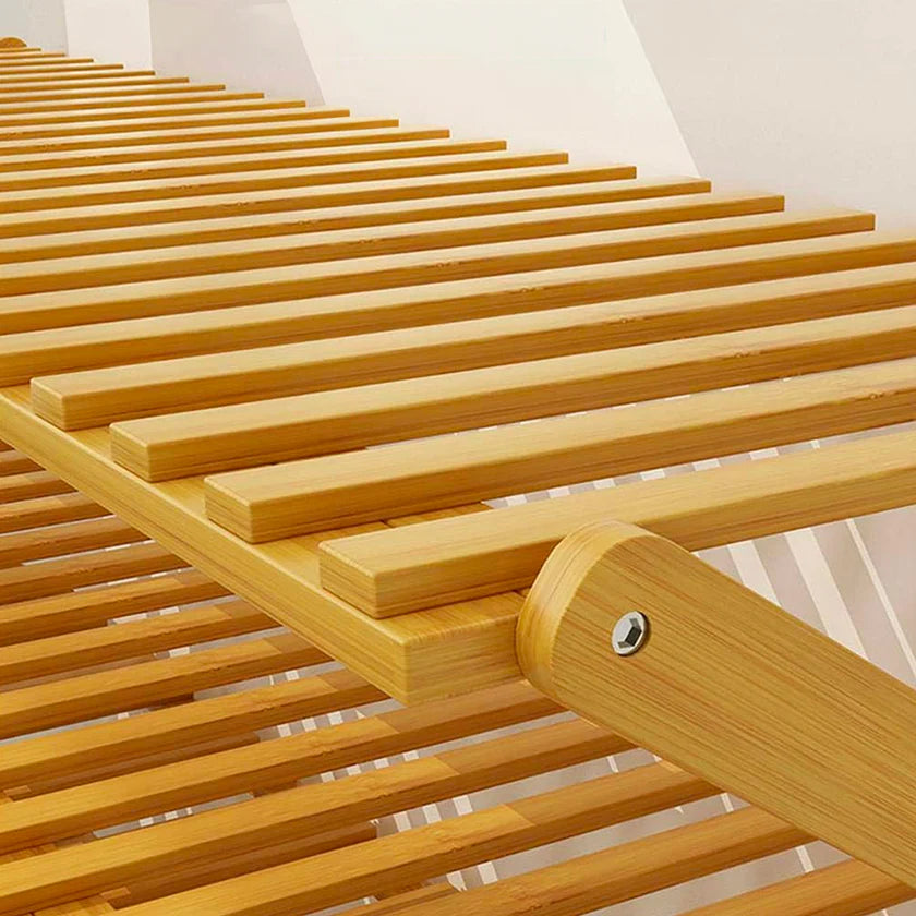 Etajera pantofi pliabila din bambus, pentru 9 perechi, 70x29x53 cm, natur