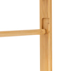 Suport hartie igienica 5Five Bamboo cu rezerva, bambus, 31x21x82 cm, natur