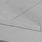 Turn de invatare inaltator multifunctional din lemn, platforma reglabila pe 3 inaltimi, 90x39x44 cm, gri