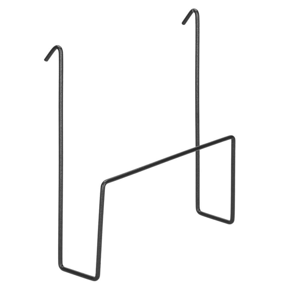 Suport vase 2 niveluri cu tava scurgere si suport tacamuri, 42x30x31,5 cm, negru