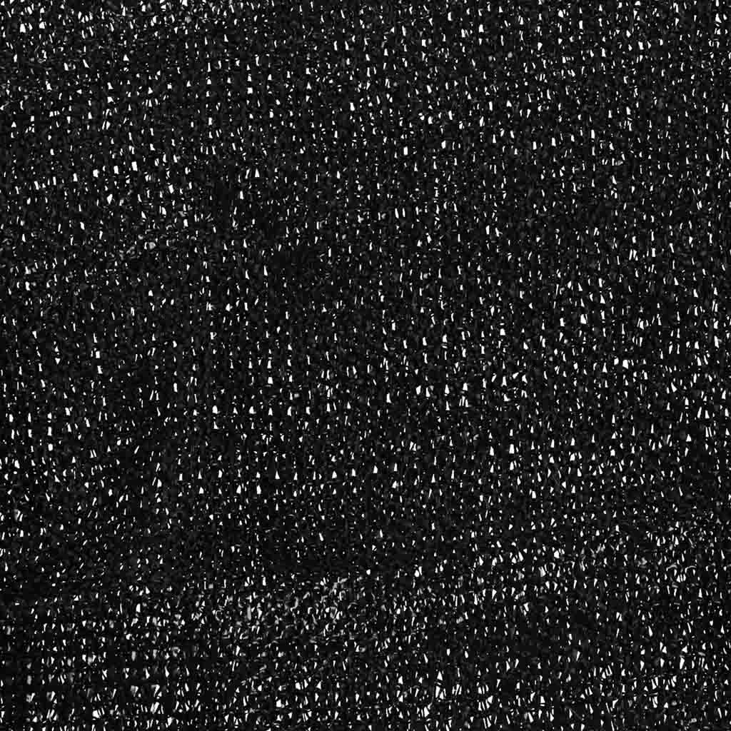 Protectie balcon din plasa PVC, cu inele metalice pentru prindere, 105x700 cm, negru