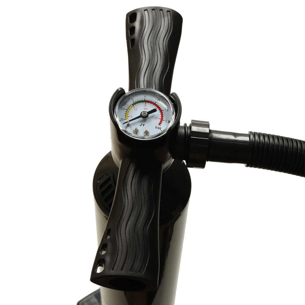 Placa Stand up paddle SUP gonflabila cu vasla, pompa si accesorii, 320x80x19 cm, 150 kg, gri