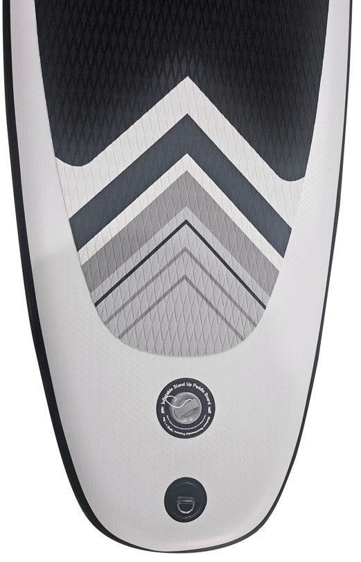 Placa Stand up paddle SUP gonflabila cu vasla, pompa si accesorii, 320x80x19 cm, 150 kg, gri