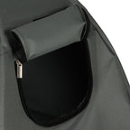 Casuta cu pat pentru caini si pisici, cu acoperis detasabil si baza ventilata, 54x44x60 cm, negru