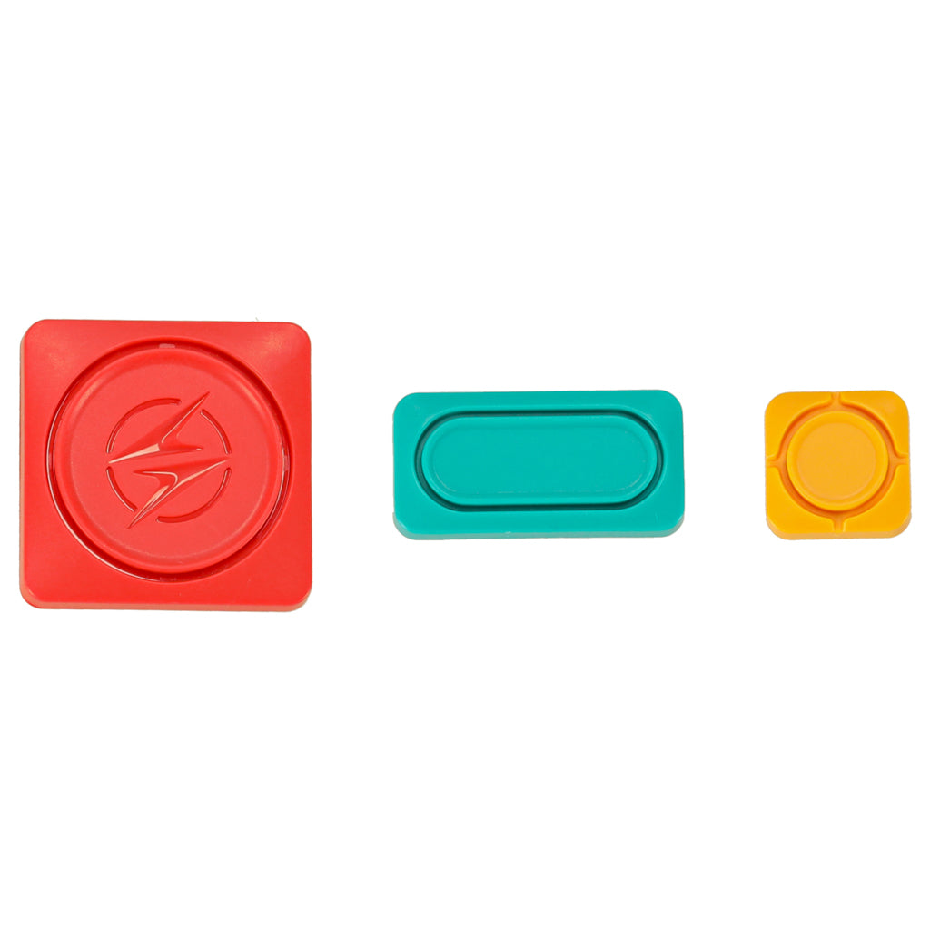 Joc logic magnetic 500 provocari, cu piese glisante si 7 niveluri, ABS, 18x13 cm, pentru copii 6+