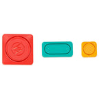 Joc logic magnetic 500 provocari, cu piese glisante si 7 niveluri, ABS, 18x13 cm, pentru copii 6+