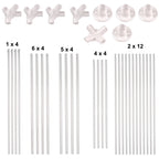 Pavilion gradina 250x250x255 cm, structura metalica cu 4 picioare, acoperis PE 90g/mp, verde