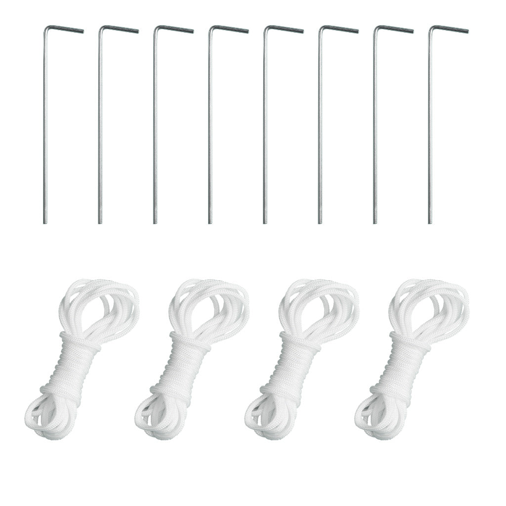 Pavilion gradina 250x250x255 cm, structura metalica cu 4 picioare, acoperis PE 90g/mp, verde