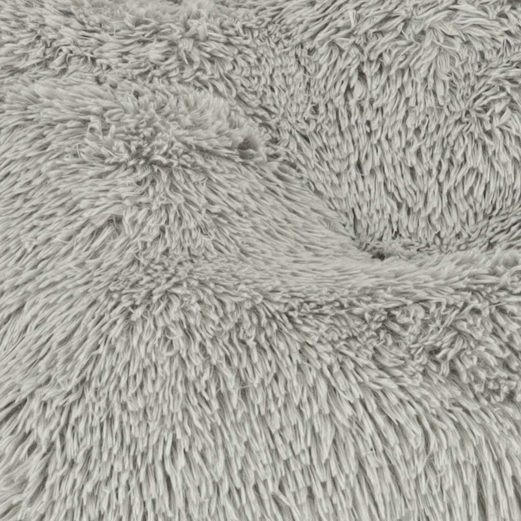 Pat ortopedic pentru caini, dreptunghiular, husa detasabila, 115x80x6 cm, gri