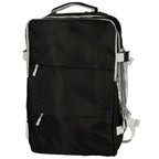 Rucsac de calatorie, 45x28x16 cm, negru – impermeabil, compatibil pentru companii aeriene low cost