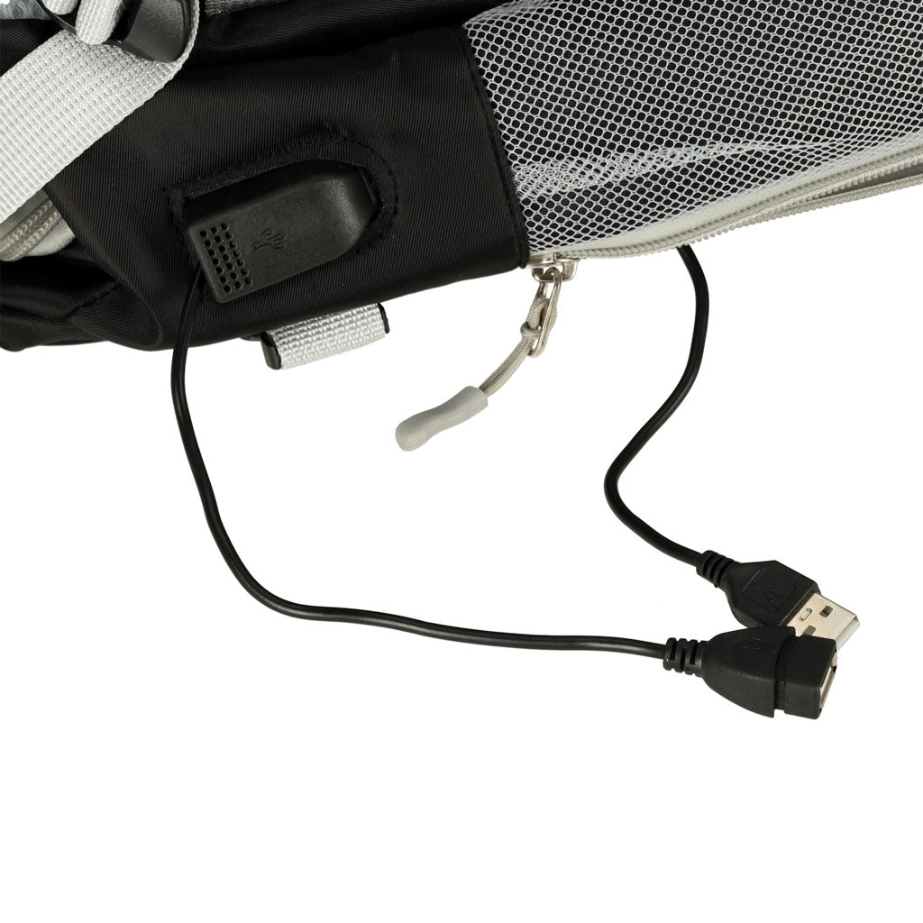 Rucsac de calatorie, 45x28x16 cm, negru – impermeabil, compatibil pentru companii aeriene low cost