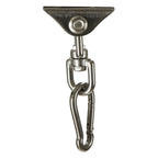 Set de montaj pentru hamac sau leagan – suport tavan, sfoara 196 cm, rotire 360°, 300 kg