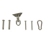 Set de montaj pentru hamac sau leagan – suport tavan, sfoara 196 cm, rotire 360°, 300 kg