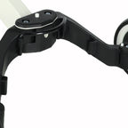 Tricicleta 3in1 Mini 67x47x51 cm, transformabila in bicicleta fara pedale, reglabila, roti din spuma, alb-negru