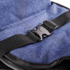 Tricicleta 3in1 105x52x94 cm, cu sezut rotativ 360°, roti fara aer, copertina reglabila, bleumarin