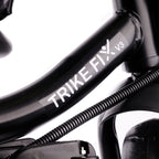 Tricicleta 3in1 105x52x94 cm, cu sezut rotativ 360°, roti fara aer, copertina reglabila, bleumarin