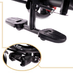 Tricicleta 3in1 105x52x94 cm, cu sezut rotativ 360°, roti fara aer, copertina reglabila, bleumarin