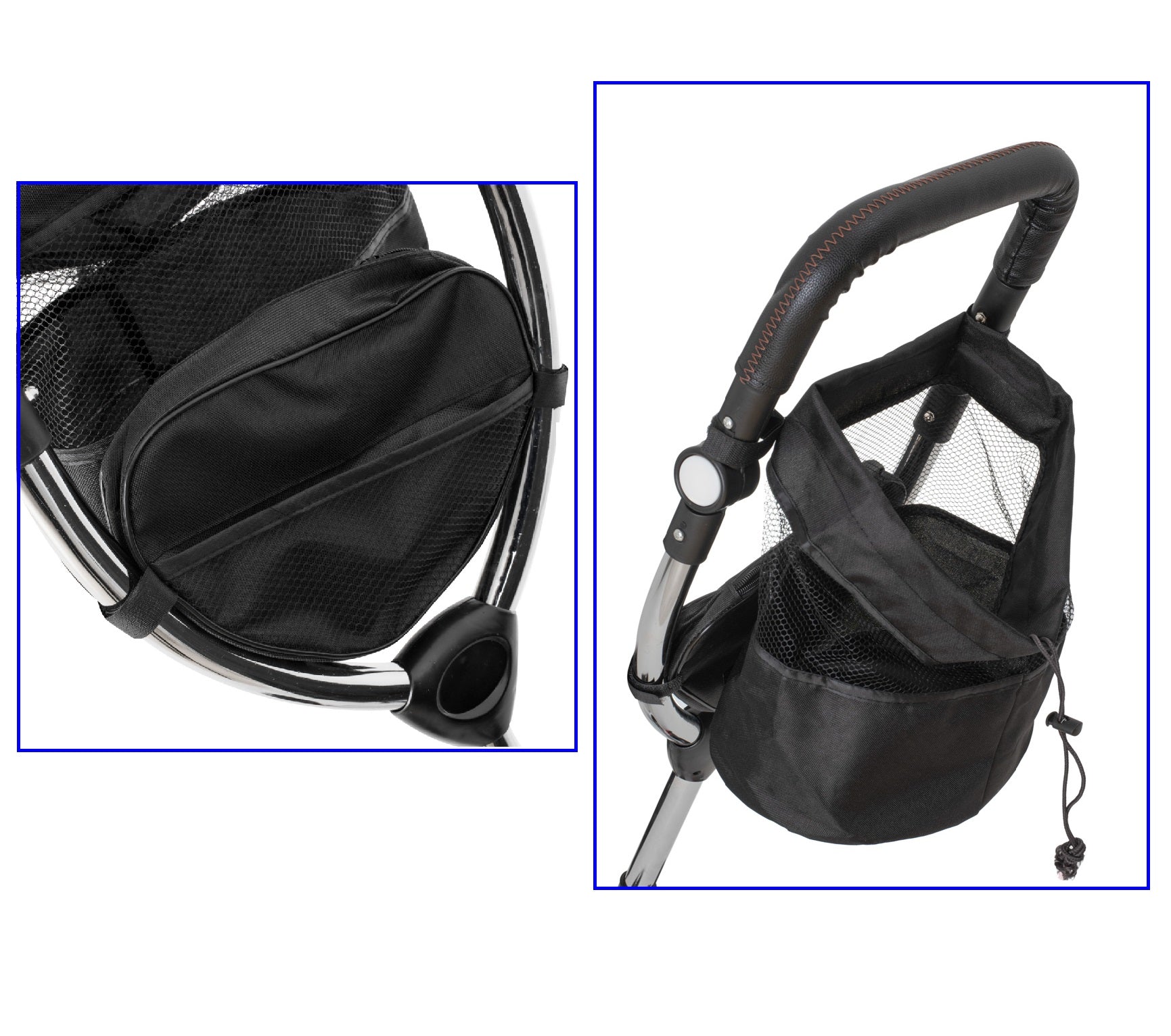 Tricicleta 3in1 105x52x94 cm, sezut rotativ 360°, roti fara aer, copertina reglabila, negru