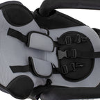 Tricicleta 3in1 105x52x94 cm, sezut rotativ 360°, roti fara aer, copertina reglabila, negru