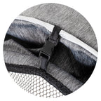 Tricicleta 3in1 105x52x94 cm, sezut rotativ 360°, roti fara aer, copertina reglabila, gri