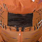 Costum dinozaur T-Rex gonflabil, cu ventilator si fermoar frontal, marime universala 150–190 cm, maro