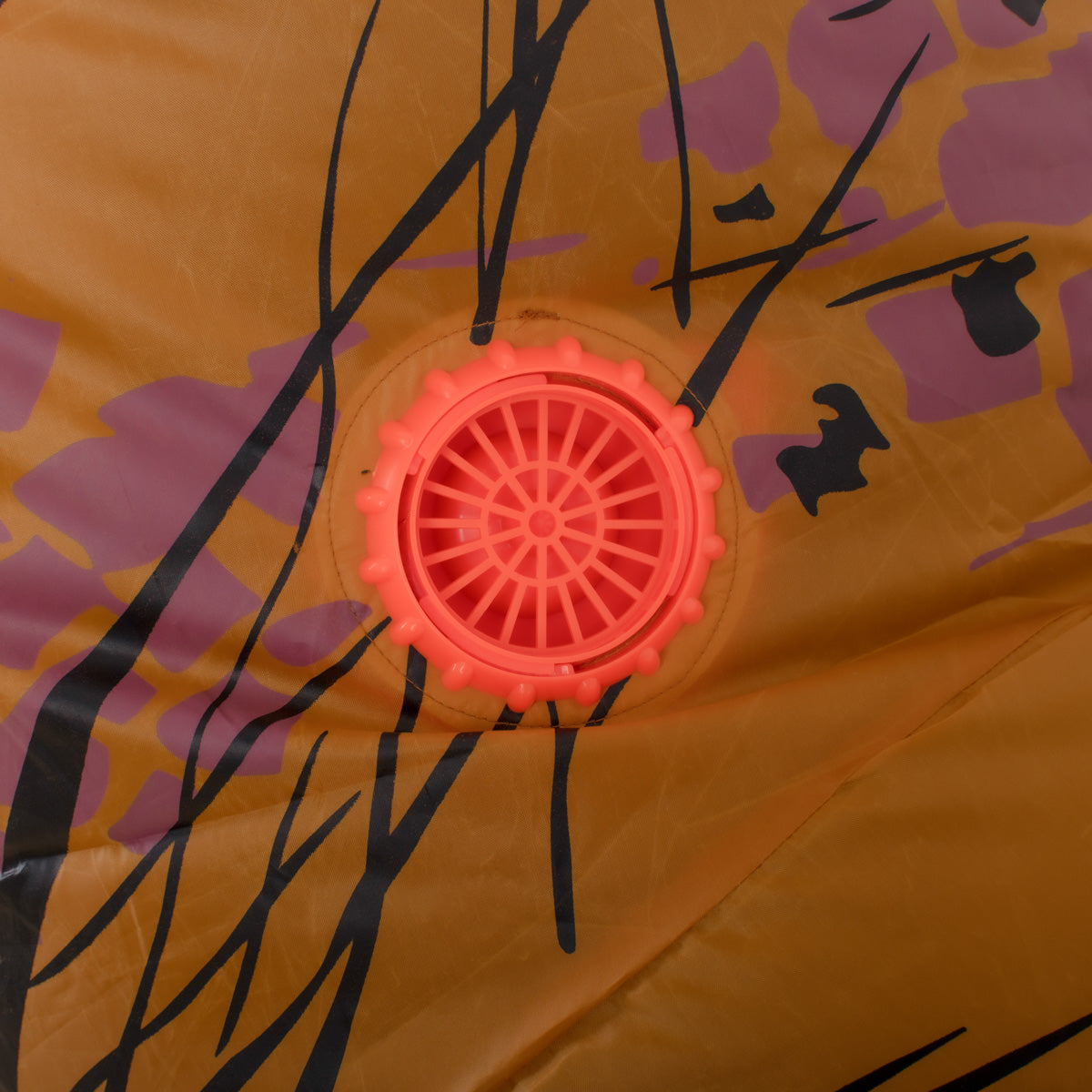 Costum dinozaur T-Rex gonflabil, cu ventilator si fermoar frontal, marime universala 150–190 cm, maro