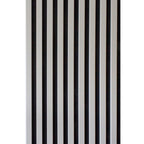 Riflaj MDF decorativ LDA PREMIUM de tip Panou Acustic, Gri Nisip, 260x40 cm