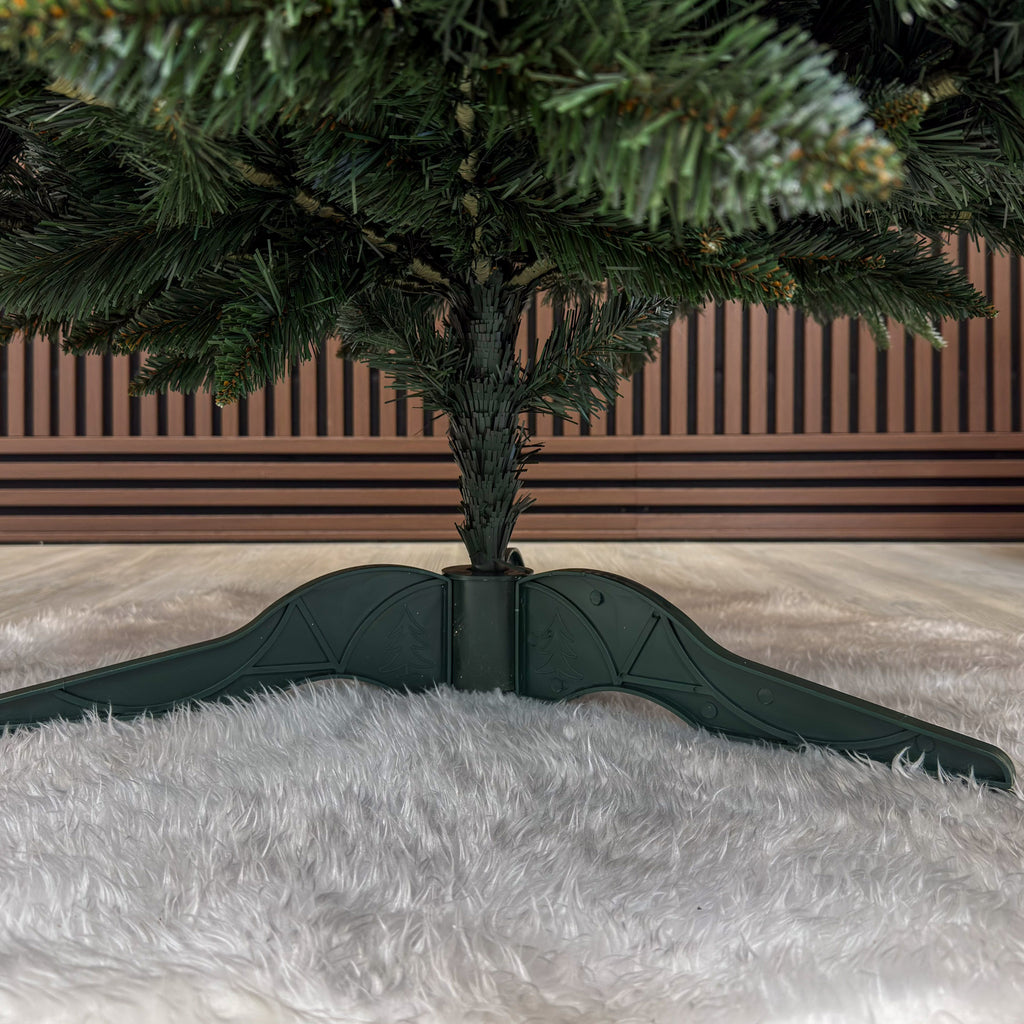 Brad artificial , Miahelene Elite, verde nins cu merisoare, mix 2D+3D, 180 cm