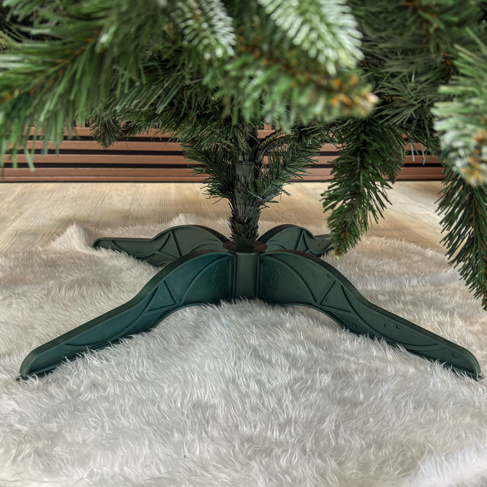 Brad artificial , Miahelene Elite, verde nins cu merisoare, mix 2D+3D, 220 cm