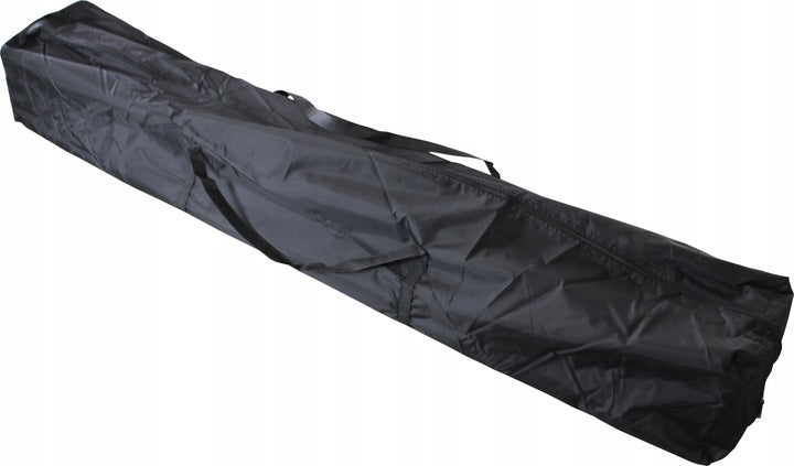 Cort tip pavilion cu 3 pereti laterali, structura solida otel si acoperis impermeabil PVC, 3x3 m cu inaltime reglabila, albastru