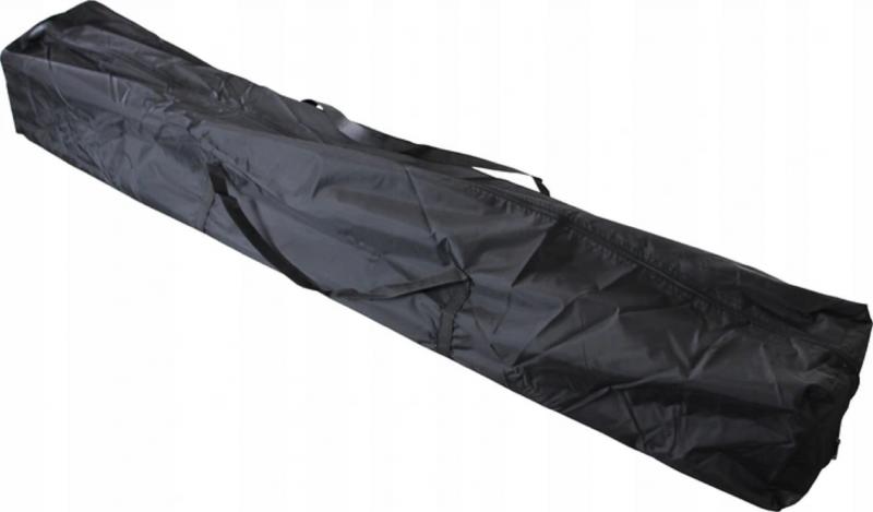 Cort tip pavilion cu 3 pereti laterali, structura solida otel si acoperis impermeabil PVC, 3x3 m cu inaltime reglabila, verde