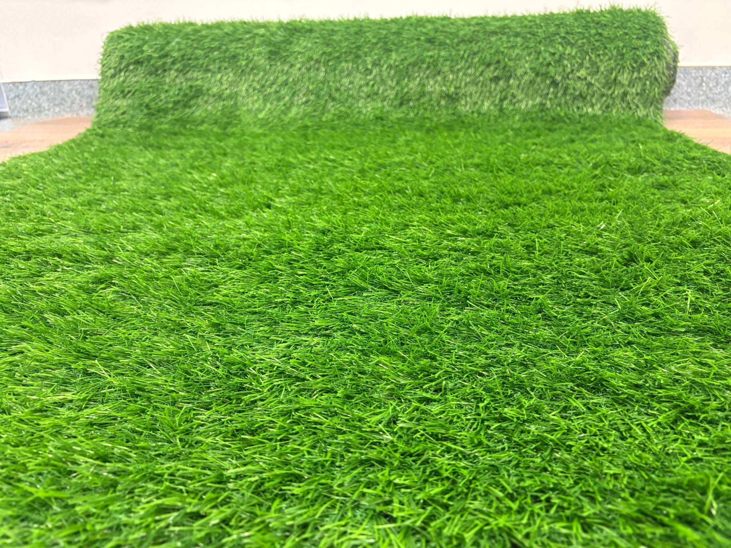 Covor Iarba Artificiala, Tip Gazon, Verde, 30 mm, 5 mp, 100×500 cm