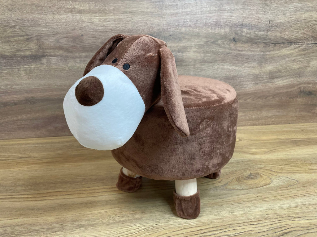 Taburet pentru copii, 28x25cm, maxim 50kg, model catel