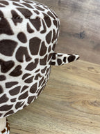 Taburet pentru copii, 28x25cm, maxim 50kg, model girafa