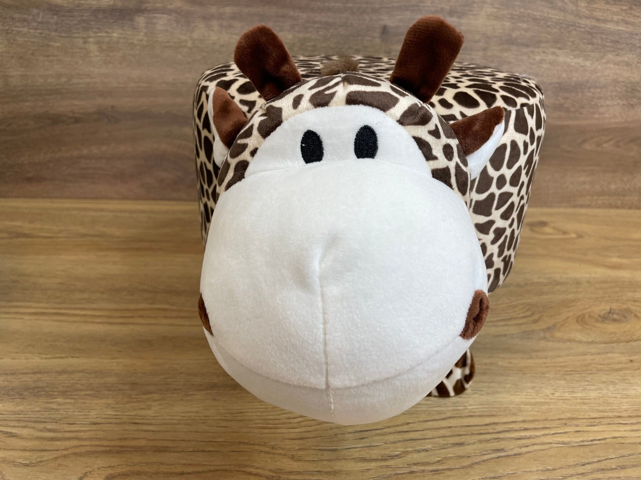 Taburet pentru copii, 28x25cm, maxim 50kg, model girafa