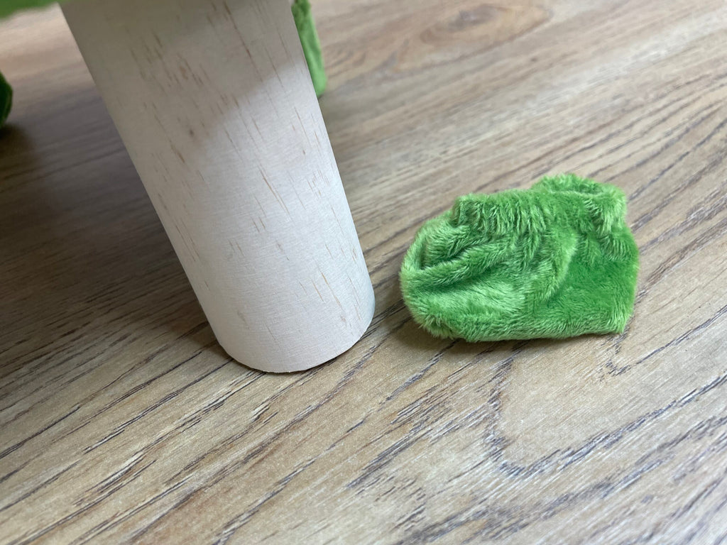 Taburet pentru copii, 28x25cm, maxim 50kg, model broscuta