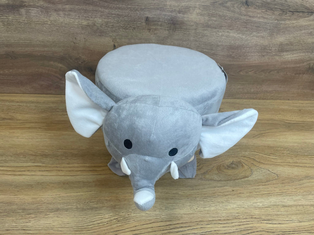 Taburet pentru copii, 28x25cm, maxim 50kg, model elefant