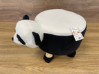 Taburet pentru copii, 28x25cm, maxim 50kg, model panda