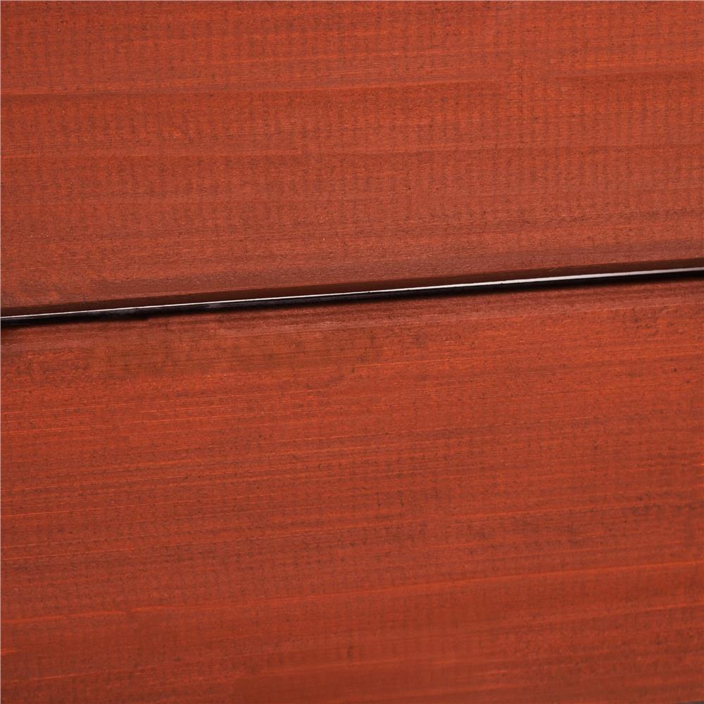 Lada nisip din lemn pliabila cu capac si bancute, 120x120x41 cm, maro