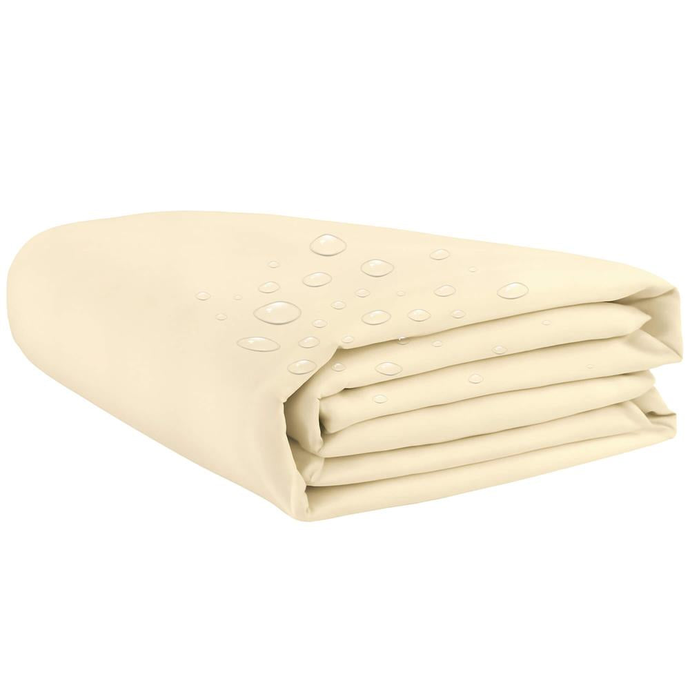 Prelata umbrire 4x3 m pentru terasa sau balcon, impermeabila, protectie UV, crem