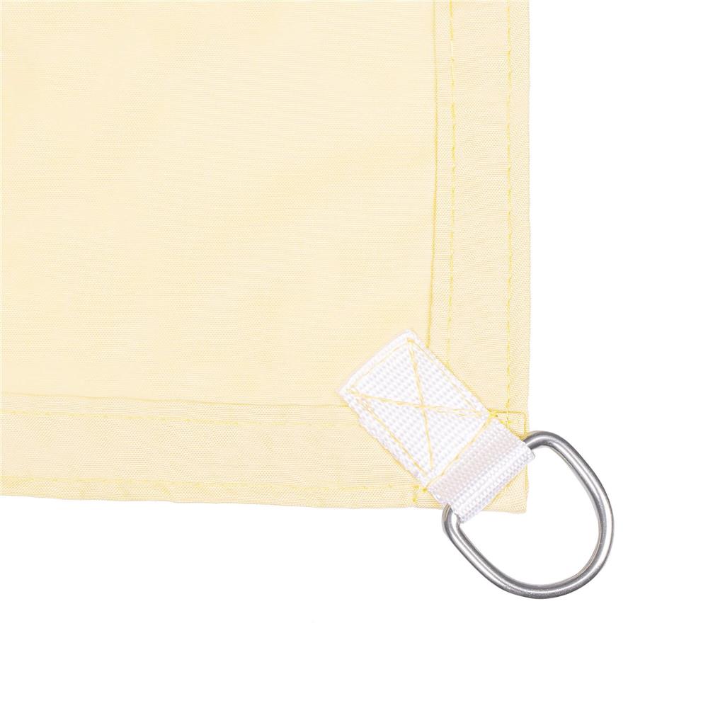 Prelata umbrire 4x3 m pentru terasa sau balcon, impermeabila, protectie UV, crem