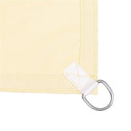 Prelata umbrire 4x3 m pentru terasa sau balcon, impermeabila, protectie UV, crem